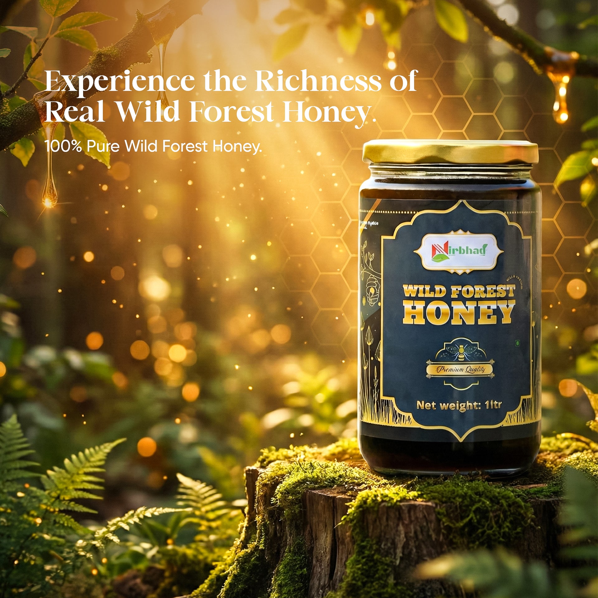 Nirbhau Wild Forest Honey