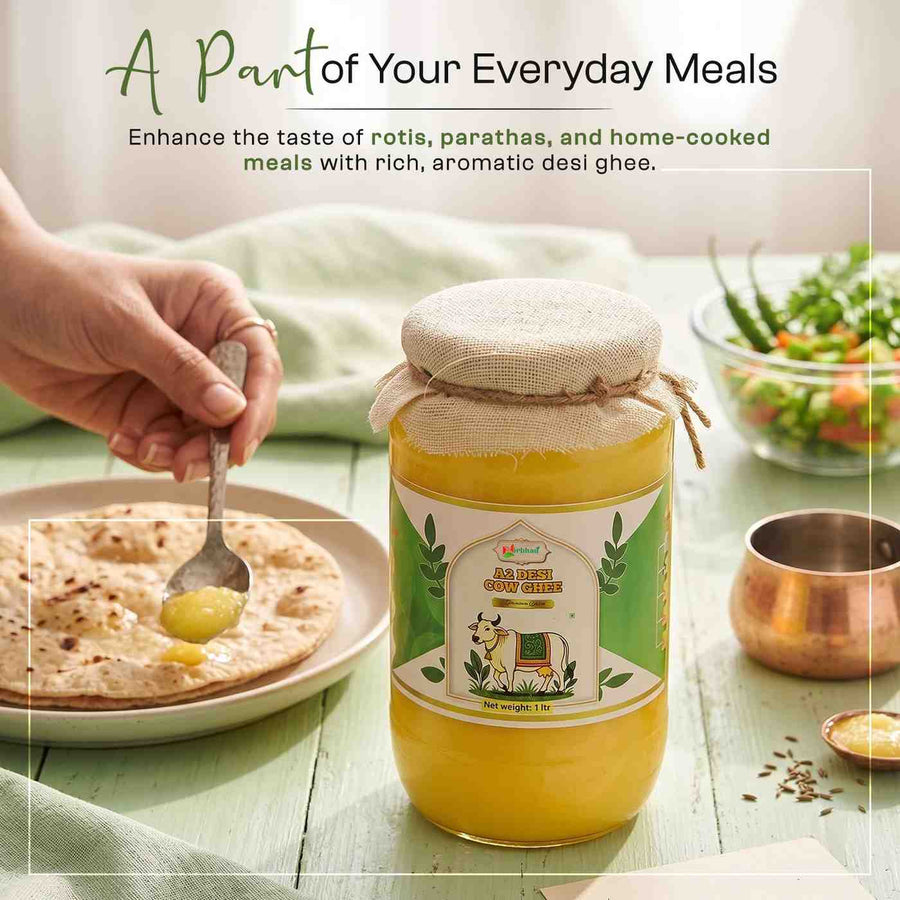 A2 Desi Cow Ghee - Nirbhau Farms