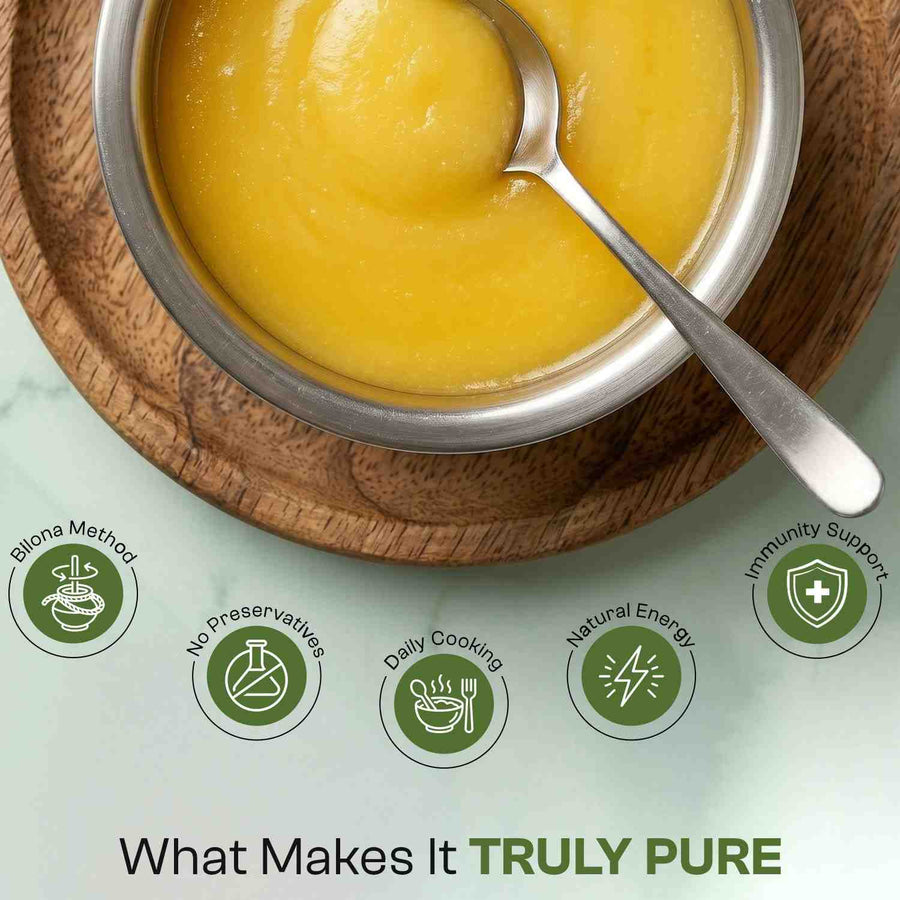 A2 Desi Cow Ghee - Nirbhau Farms