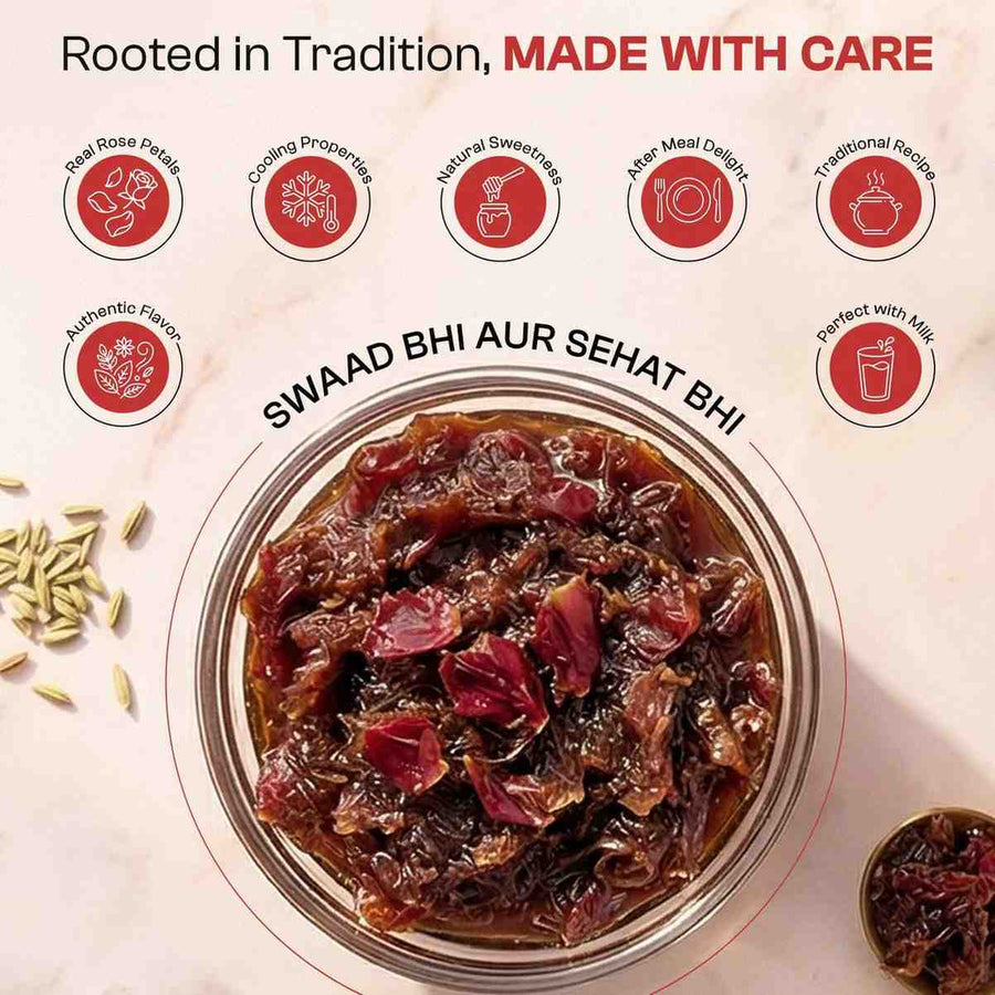 Premium Gulkand - Nirbhau Farms