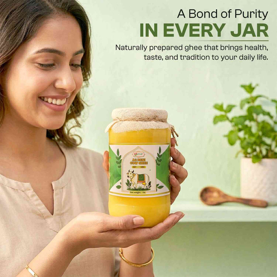 A2 Desi Cow Ghee - Nirbhau Farms