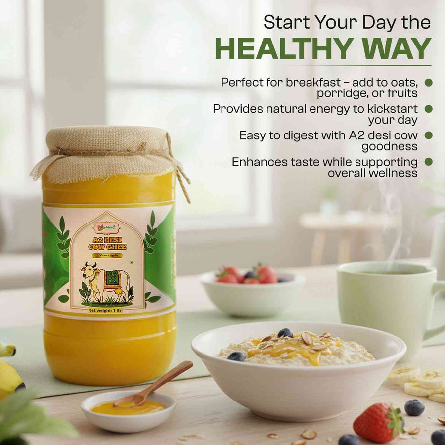 A2 Desi Cow Ghee - Nirbhau Farms
