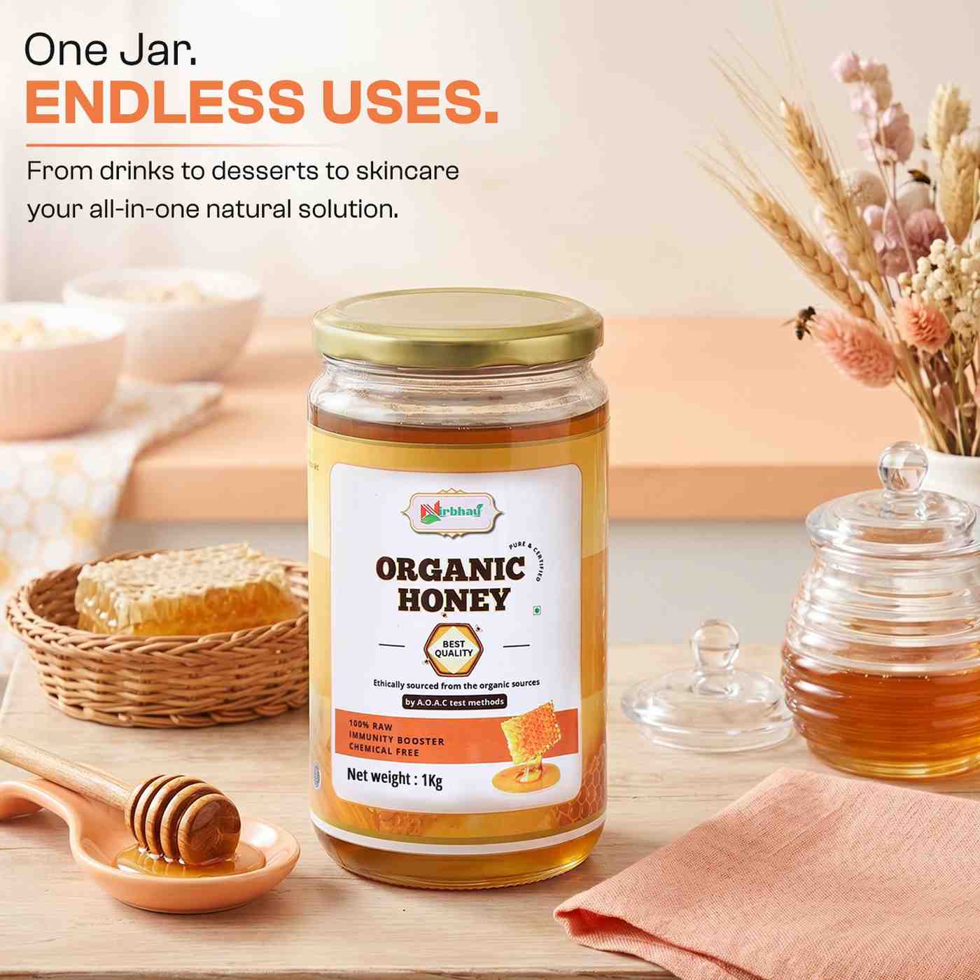 Organic Honey - Nirbhau Farms