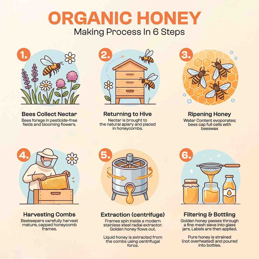 Organic Honey - Nirbhau Farms