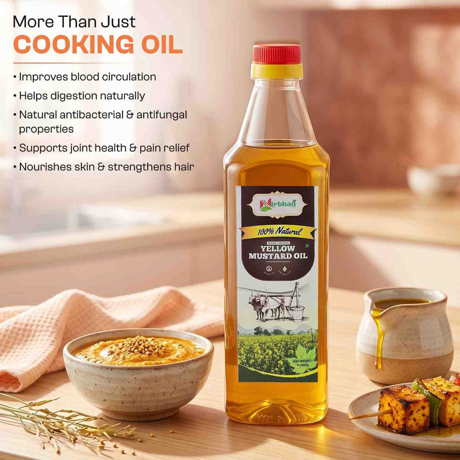 Yellow Mustard Oil - Nirbhau Farms