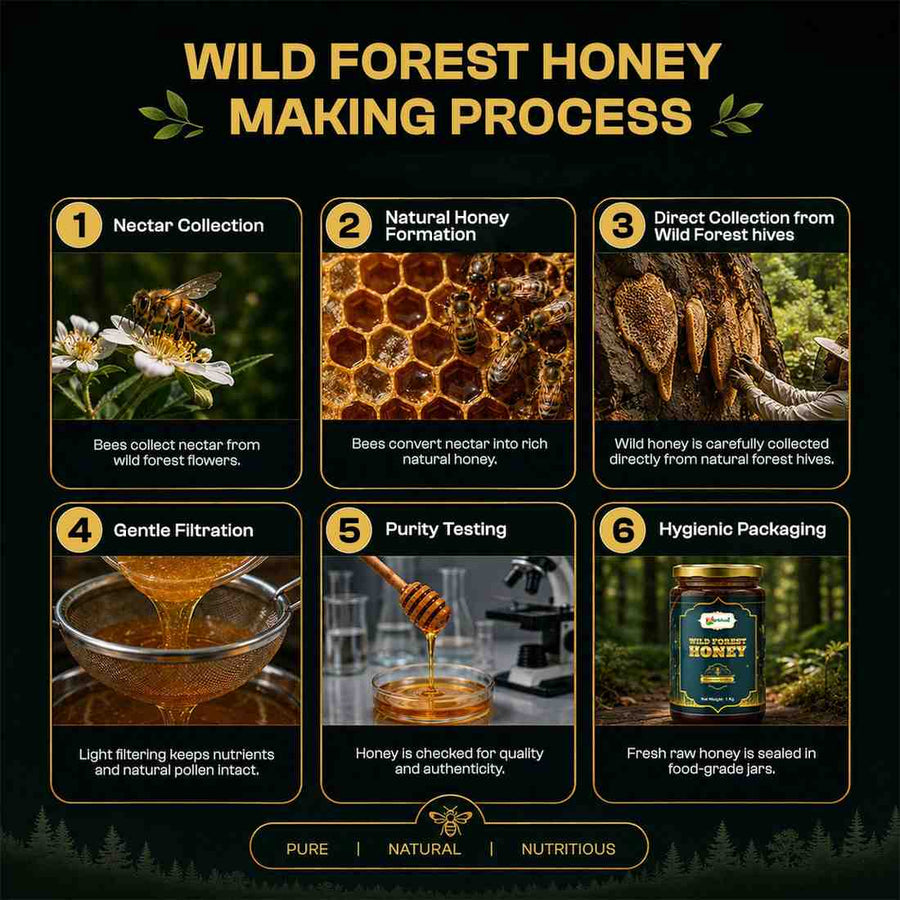Nirbhau Wild Forest Honey