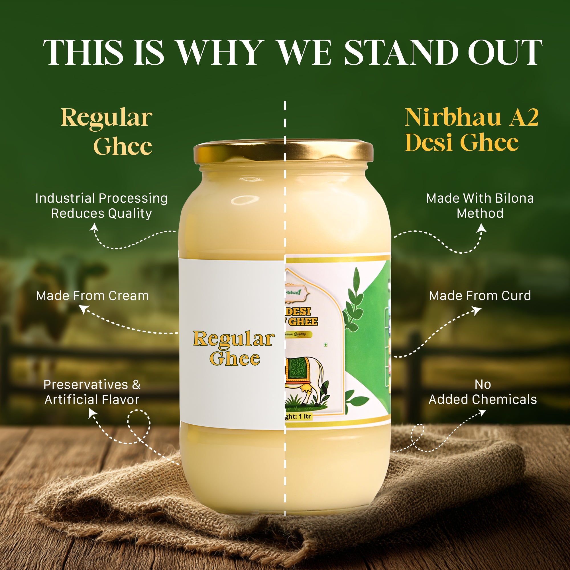 A2 Desi Cow Ghee