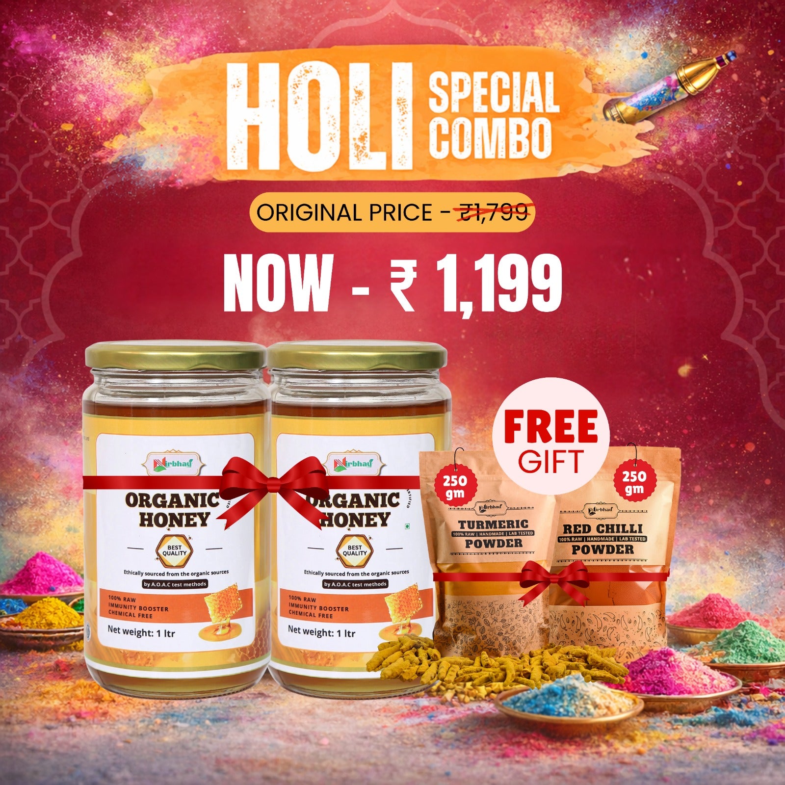Holi Special Combo - Nirbhau Farms