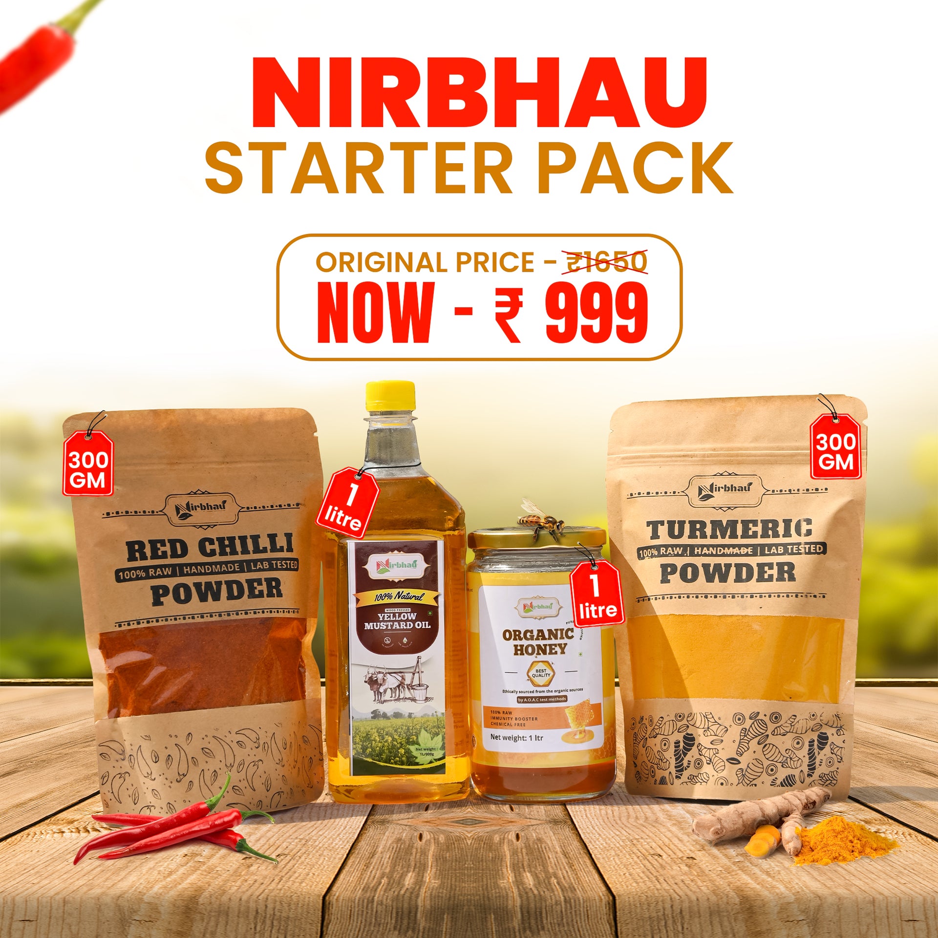 NIRBHAU Starter Pack