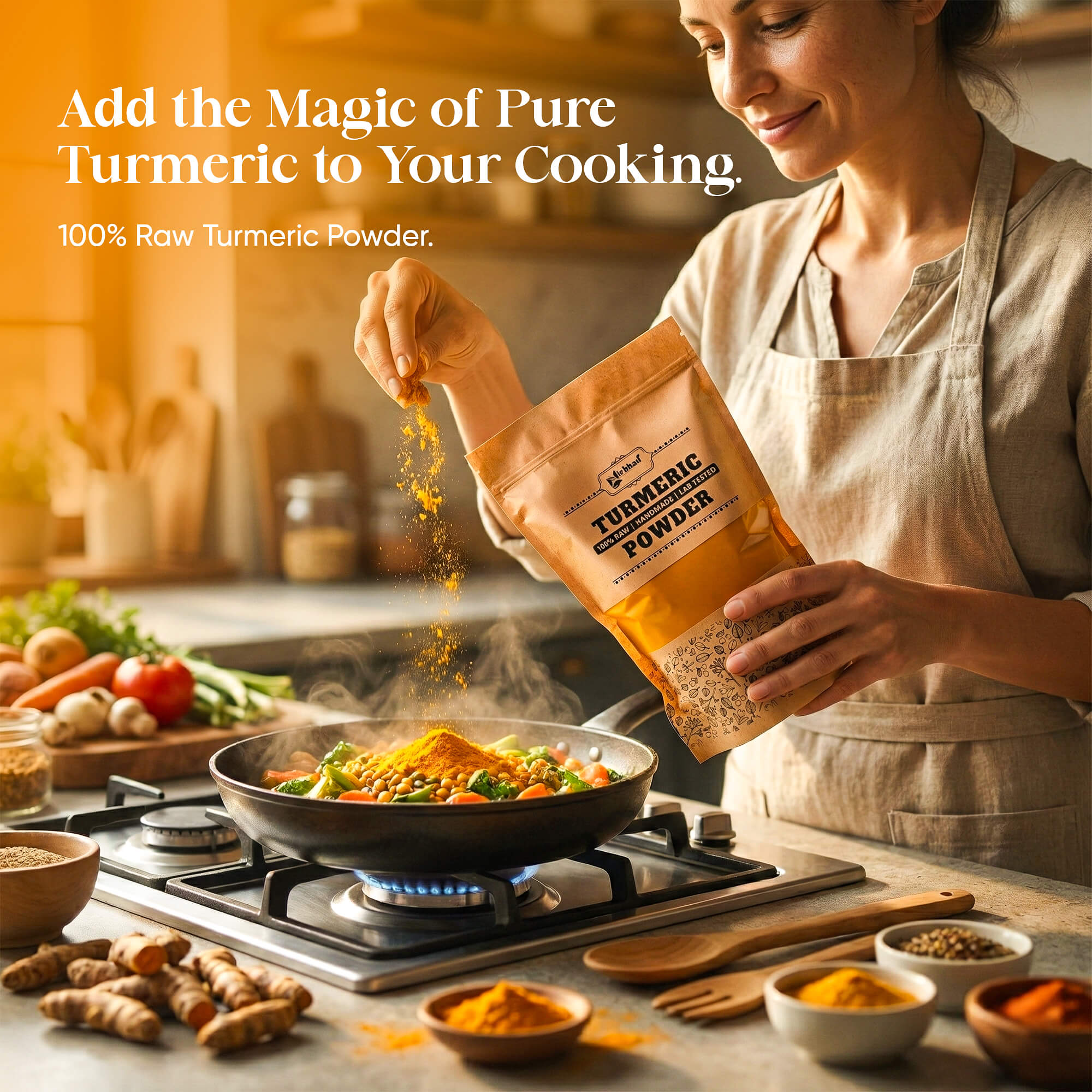 Organic Turmeric Powder - Nirbhau Farms