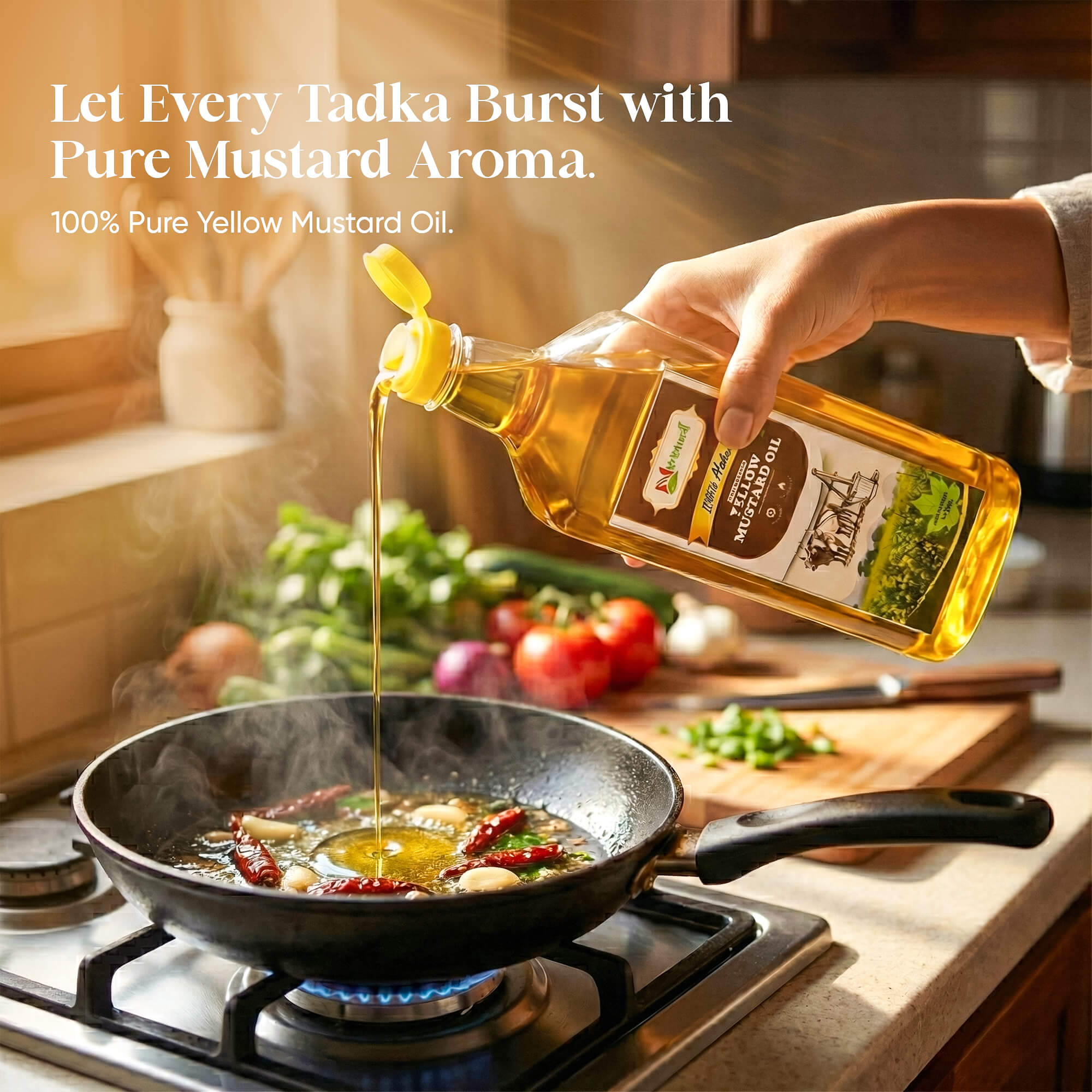 Yellow Mustard Oil - Nirbhau Farms