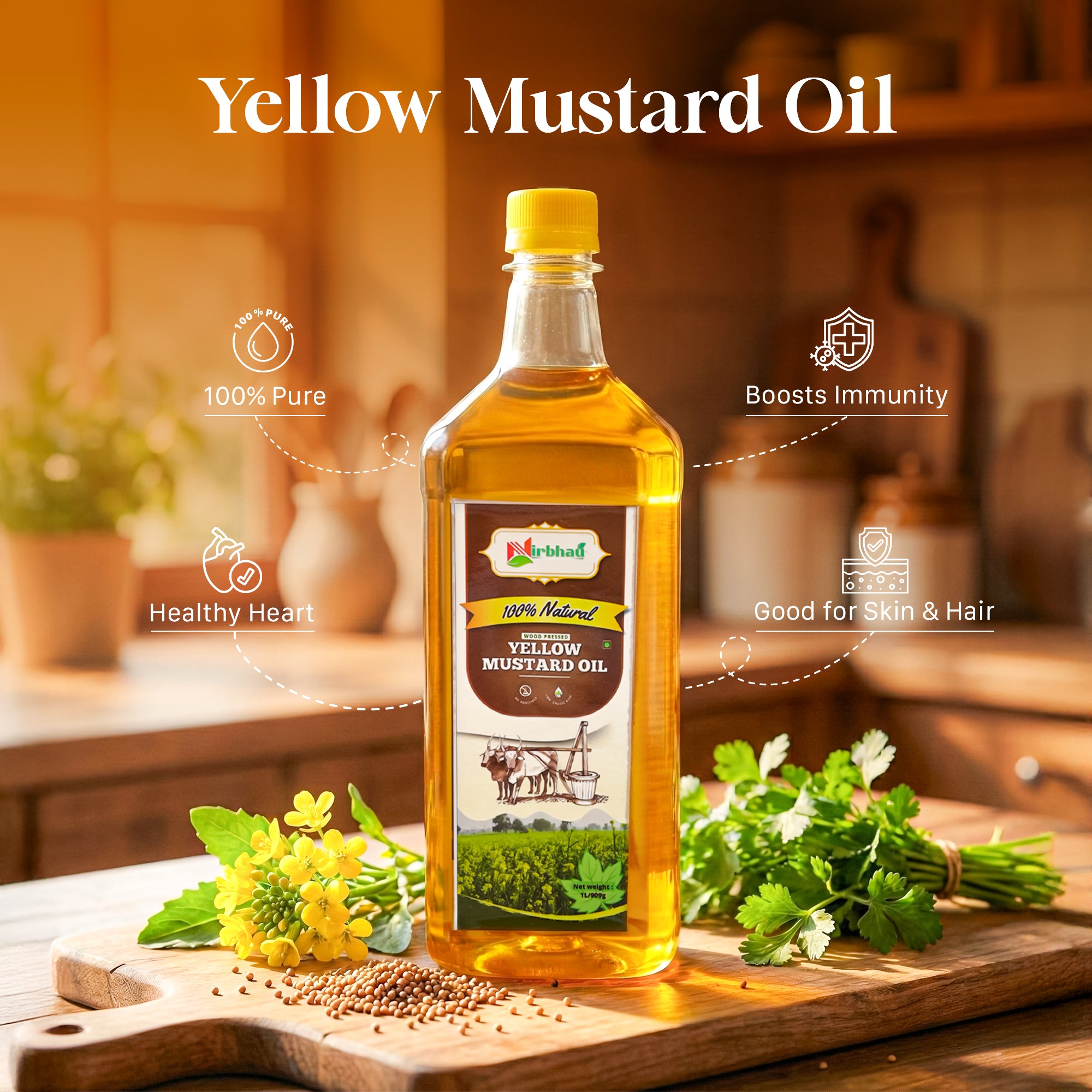 Yellow Mustard Oil