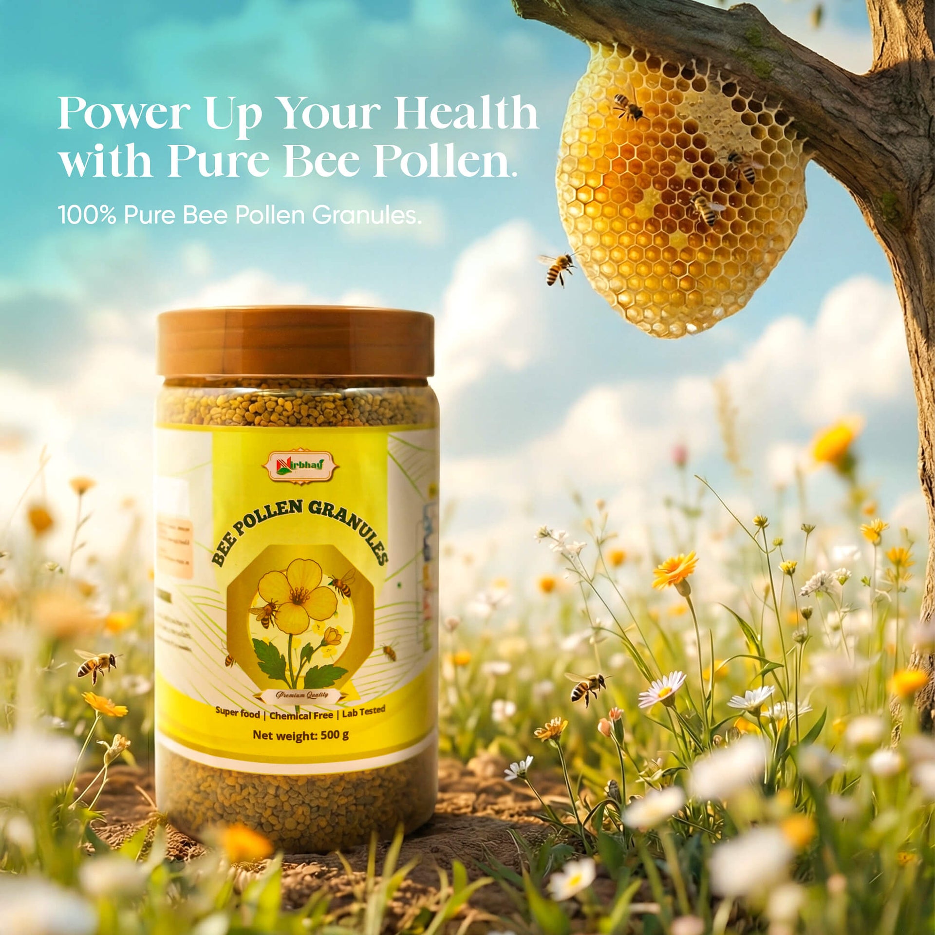 Bee Pollen - Nirbhau Farms