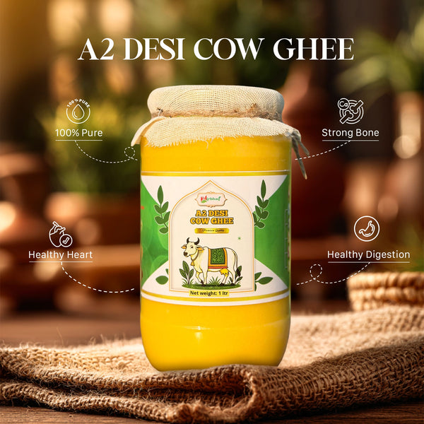A2 Desi Cow Ghee - Nirbhau Farms